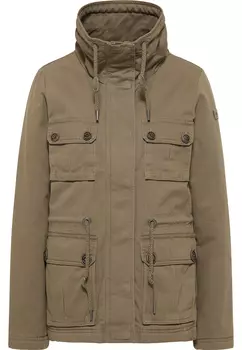 Пуховик DreiMaster Wattierte Baumwolljacke, цвет Militroliv