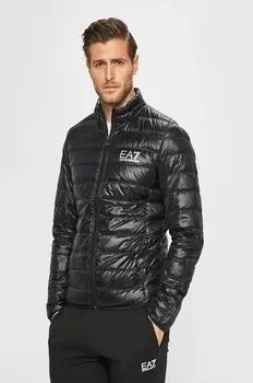 Пуховик EA7 Emporio Armani, черный