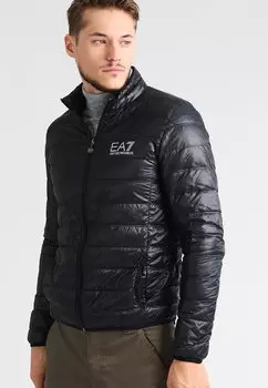 Пуховик EA7 Emporio Armani, черный