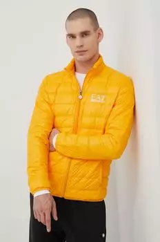 Пуховик EA7 Emporio Armani, желтый