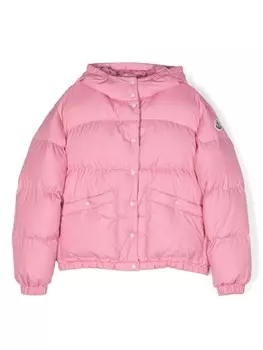 Пуховик Ebre Moncler Enfant, розовый