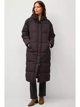 Пуховик ellos, коричневый