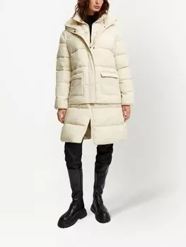 Пуховик Enigma Unreal Fur, белый