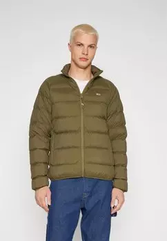 Пуховик ESSENTIAL JACKET Tommy Jeans, серо-оливковый