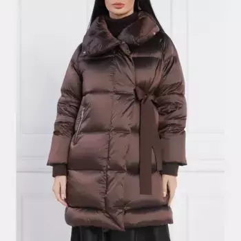 Пуховик Everest стандартного кроя Max&Co., коричневый