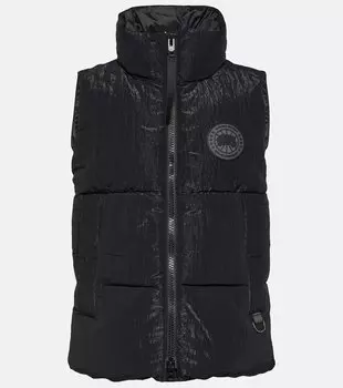 Пуховик everett с рипстопом Canada Goose, черный