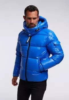 Пуховик Ez Puffer JACK1T, цвет glacial blue black