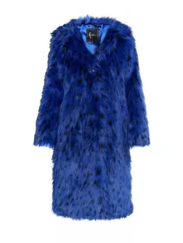 Пуховик faina, цвет knigsblau schwarz