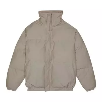 Пуховик Fear of God Essentials, цвет Умбра