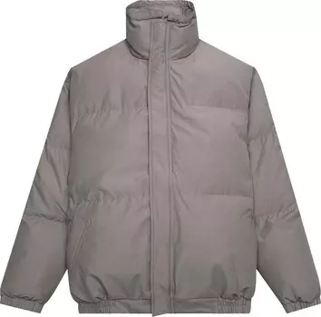 Пуховик Fear of God Essentials Puffer Jacket 'Cement', серый