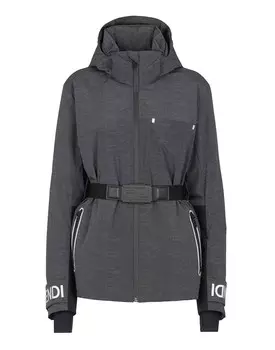 Пуховик Fendi, серый