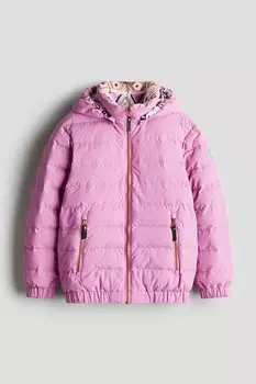 Пуховик, финноо Reima, розовый