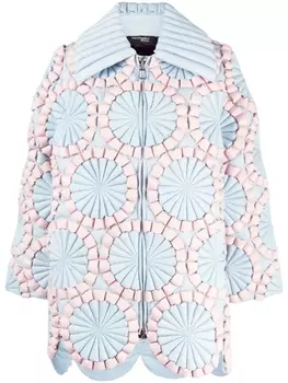 Пуховик Fireworks с косым воротником RAXXY, синий