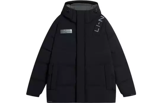 Пуховик Fitness Series для мужчин, черный Lining, черный