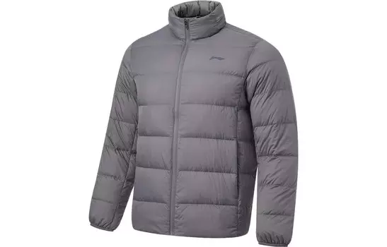 Пуховик Fitness Series для мужчин, серый Lining, серый
