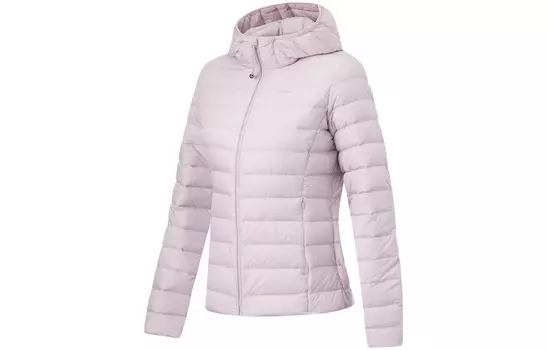 Пуховик Fitness Series женский шелковый фиолетовый Lining