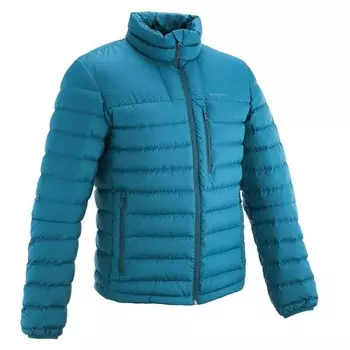 Пуховик Forclaz, сине-зеленый
