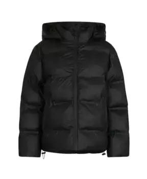 Пуховик Fox с логотипом Neo Noir, черный