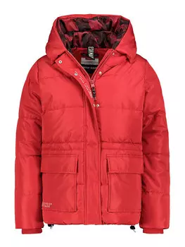 Пуховик Fresh Made, красный