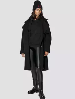 Пуховик Freshlions Mantel Tamila, черный