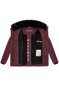 Пуховик FROSTII Navahoo, цвет Mottled Dark Red