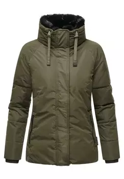 Пуховик FROSTII Navahoo, оливковый