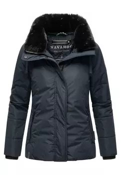 Пуховик FROSTII Navahoo, темно-синий