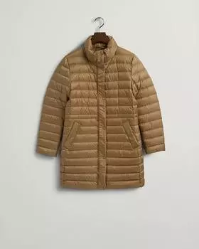 Пуховик Gant Mantel, цвет warm khaki