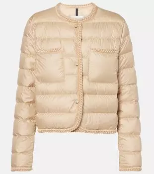 Пуховик Gencay Moncler, бежевый