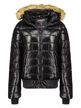 Пуховик Geographical Norway Bassima, черный