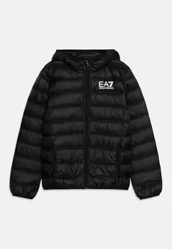 Пуховик GIACCA UNISEX EA7 Emporio Armani, черный