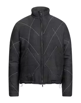 Пуховик Giorgio Armani, серый