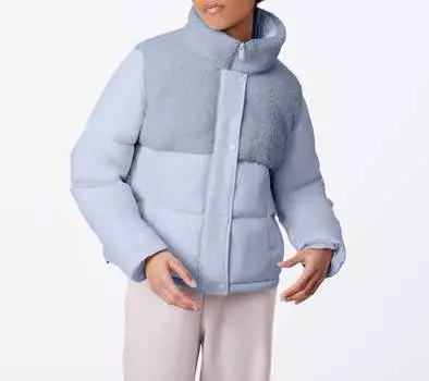 Пуховик Glam Block Bernardo, цвет stone blue