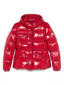 Пуховик Glareins MONCLER, красный