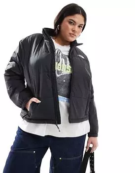 Пуховик gosei большого размера черного цвета The North Face