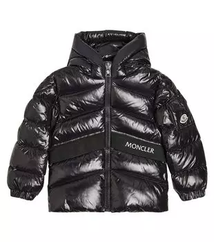 Пуховик groseiller Moncler Enfant, черный