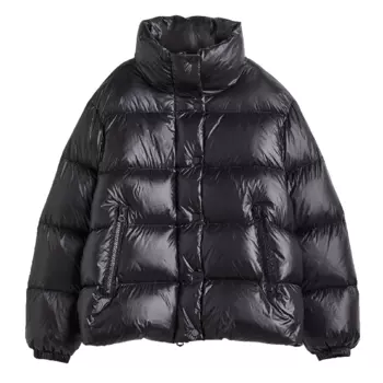 Пуховик H&amp;M, черный