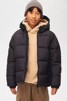 Пуховик H&M, черный