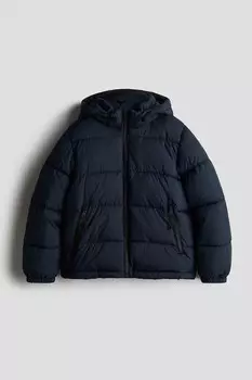 Пуховик H&M, синий