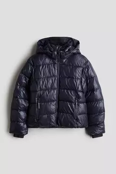 Пуховик H&M, синий