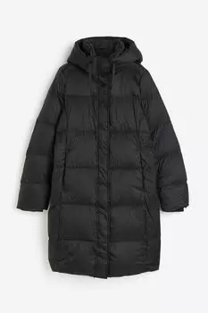 Пуховик H&M Waterproof, черный
