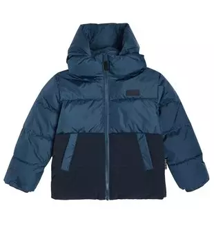 Пуховик halo Molo, синий