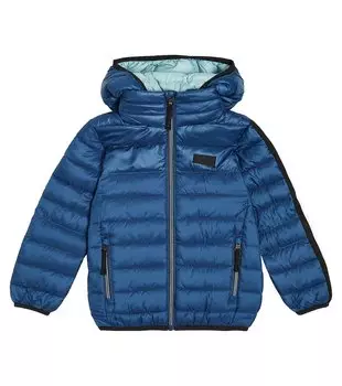 Пуховик hao Molo, синий