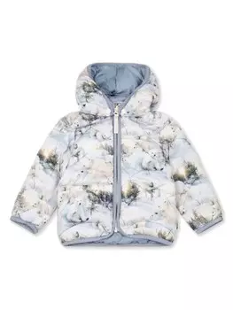 Пуховик Harmony Molo, синий