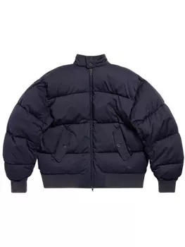 Пуховик Harrington Balenciaga, синий