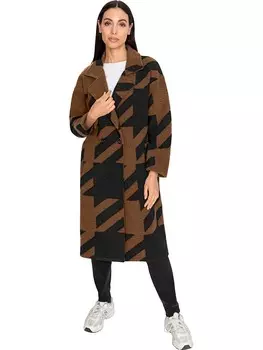 Пуховик Heine, цвет braun/schwarz