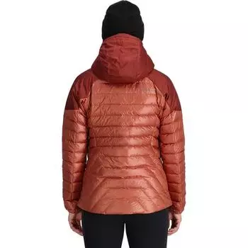 Пуховик Helium с капюшоном — женский Outdoor Research, цвет Cinnamon/Brick