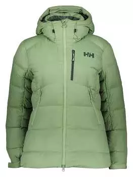 Пуховик Helly Hansen, зеленый