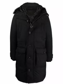 Пуховик Helsinky Moorer, черный