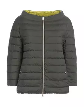 Пуховик Herno, зеленый